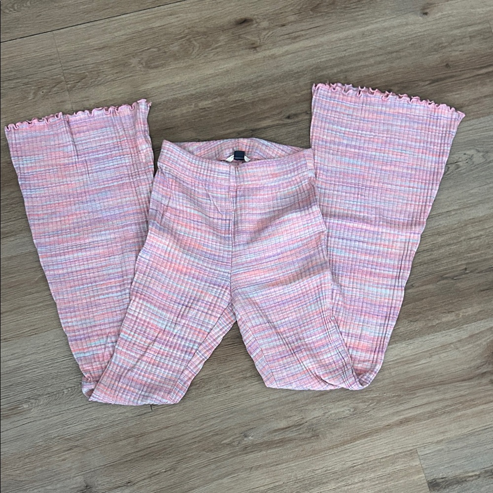 American Eagle Outfitters Pink Plaid Bottoms